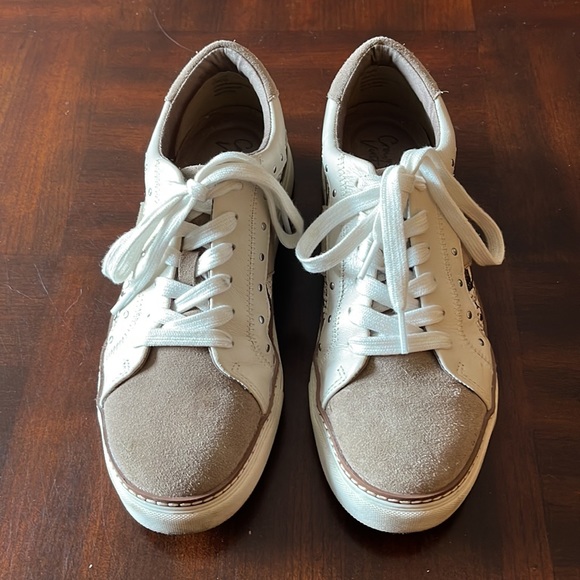 Crown Vintage leather/suede Kalinda sneaker - Picture 2 of 8